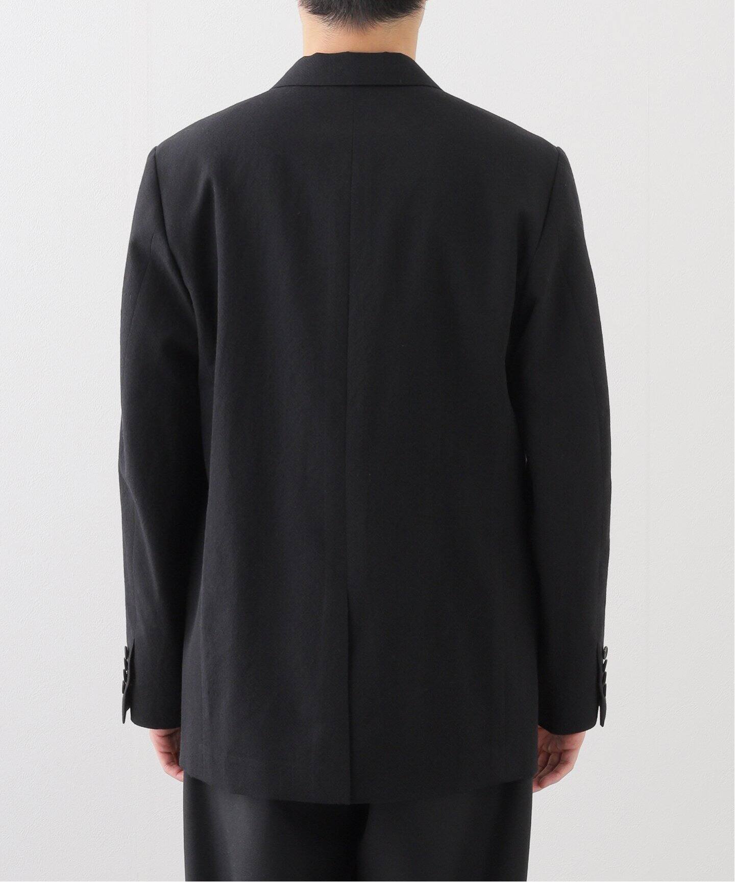 blurhms (ブラームス) Rough Wool Gabardine 2B Jacket BHS24F005WOG 
