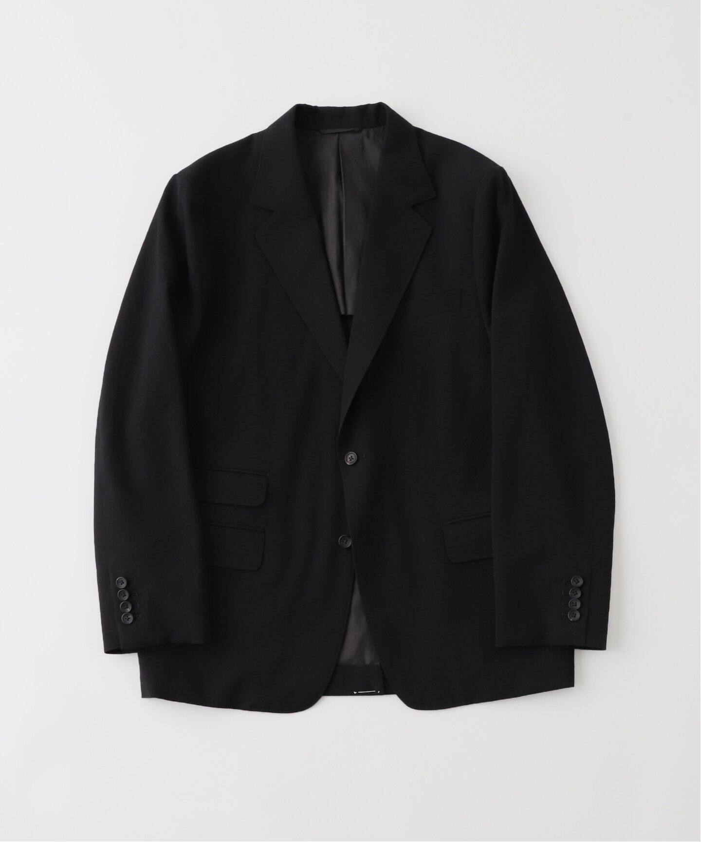 blurhms (ブラームス) Rough Wool Gabardine 2B Jacket BHS24F005WOG 
