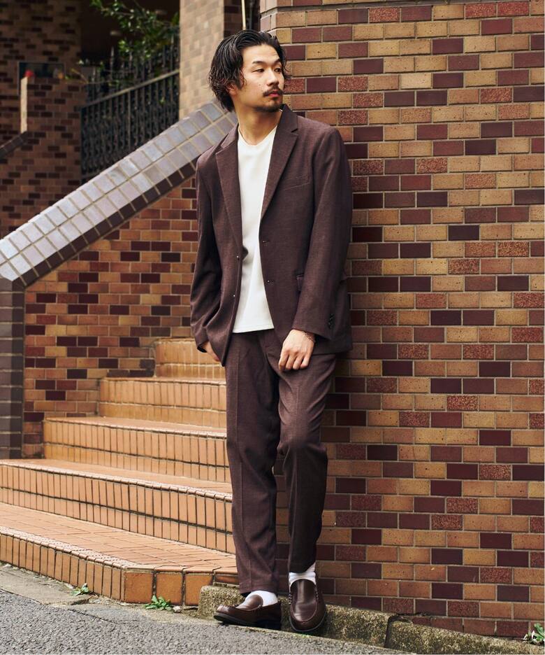 24AW メランジツイル セットアップ 