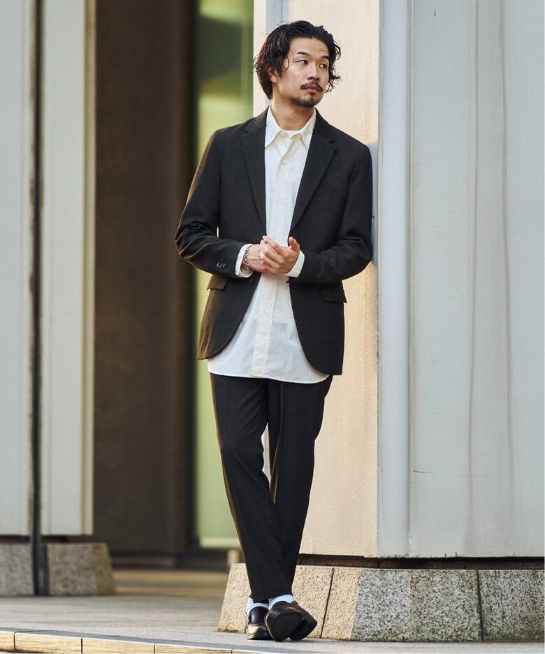 24AW メランジツイル セットアップ 