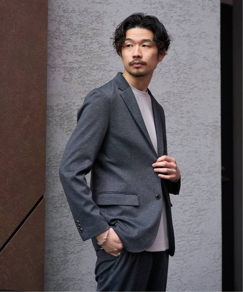 ジャケット1点+パンツ1点の2点セット】ハイストレッチジャージ 