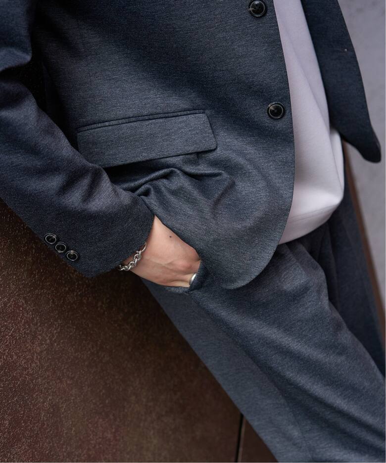 ジャケット1点+パンツ1点の2点セット】ハイストレッチジャージ 