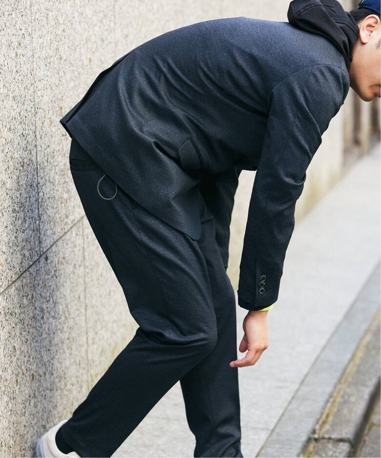 ジャケット1点+パンツ1点の2点セット】ハイストレッチジャージ 