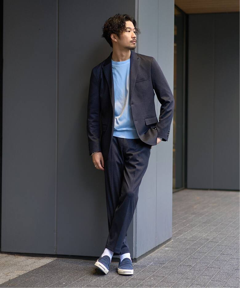 ジャケット1点+パンツ1点の2点セット】ハイストレッチジャージ 