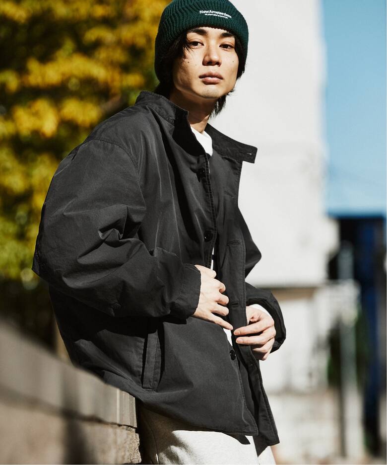 nanamica / ナナミカ】417別注 BAND COLLAR JACKET / ジャケット（ノー 