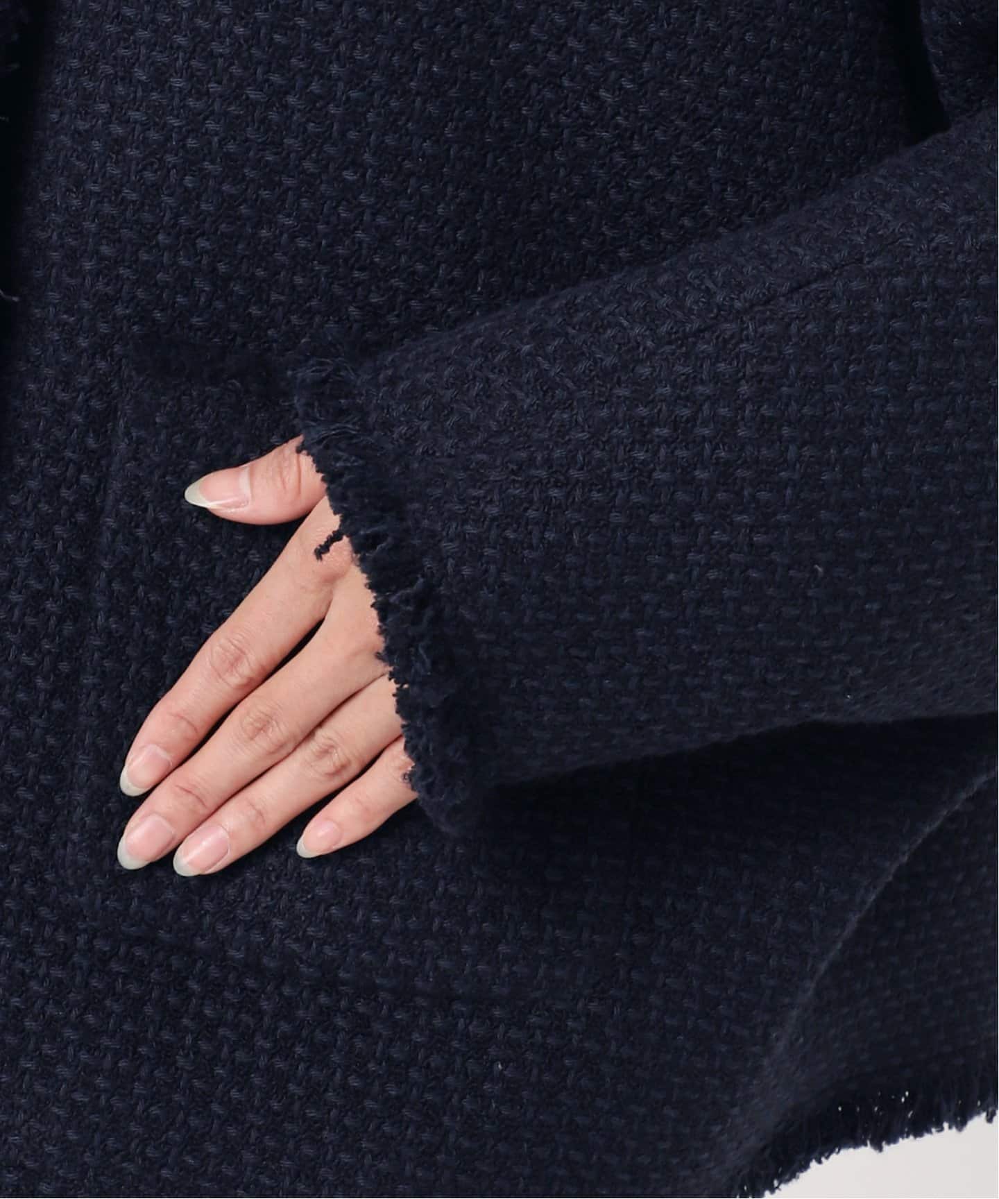 追加》《SP》GIOLICATWEED ドルマンジャケット（ノーカラージャケット