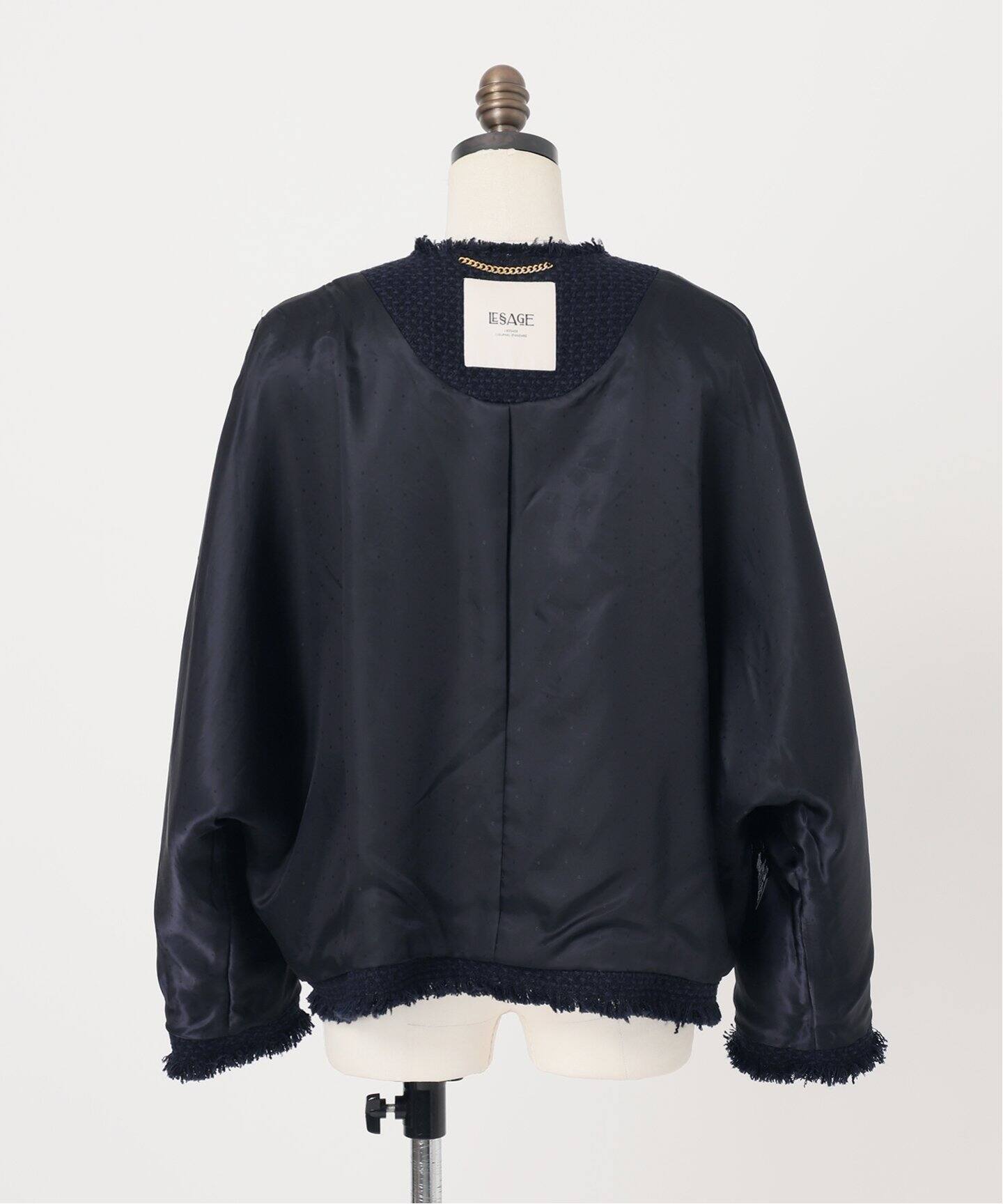 追加》《SP》GIOLICATWEED ドルマンジャケット（ノーカラージャケット