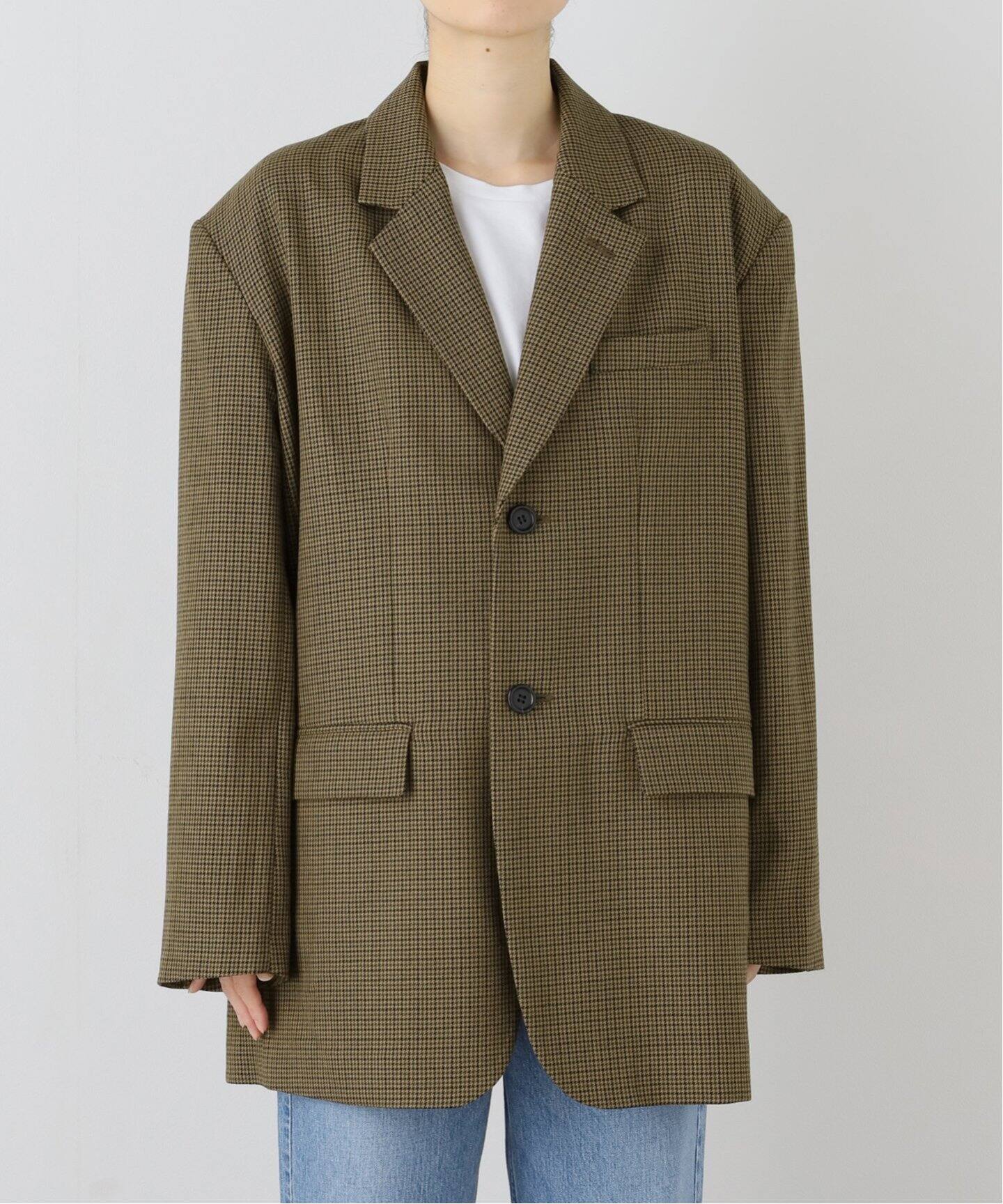INSCRIRE /アンスクリア】Tailored Jacket：テーラードジャケット 
