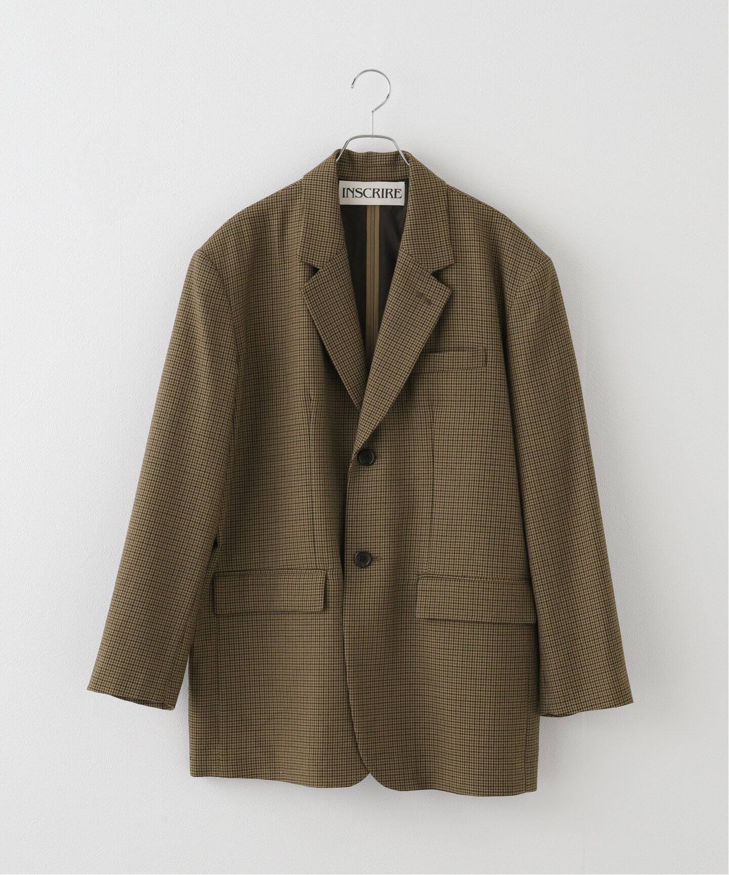 INSCRIRE /アンスクリア】Tailored Jacket：テーラードジャケット 