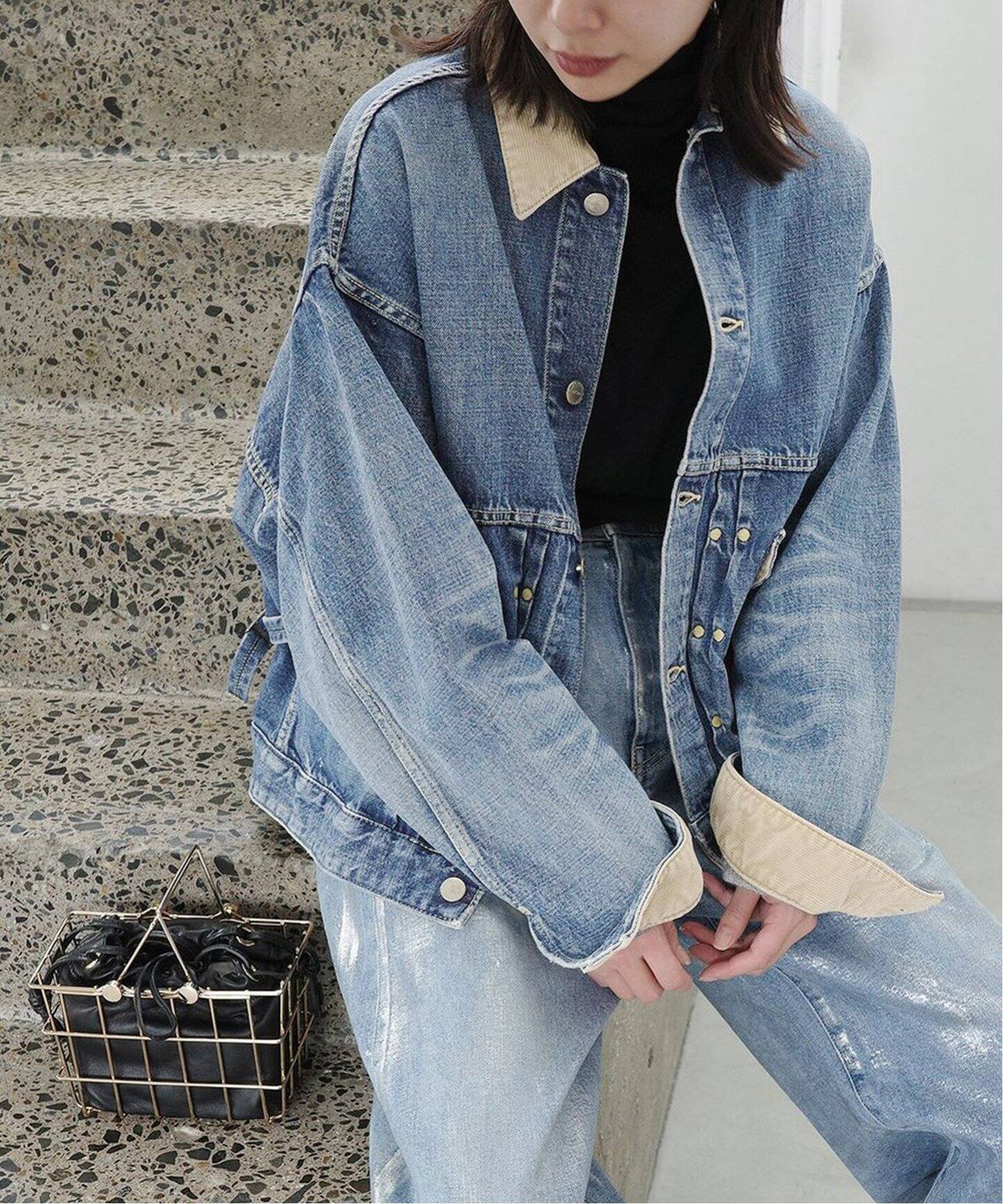 THE NEWHOUSE/ザ ニューハウス】TNH DERVIO JACKET：デニムジャケット  