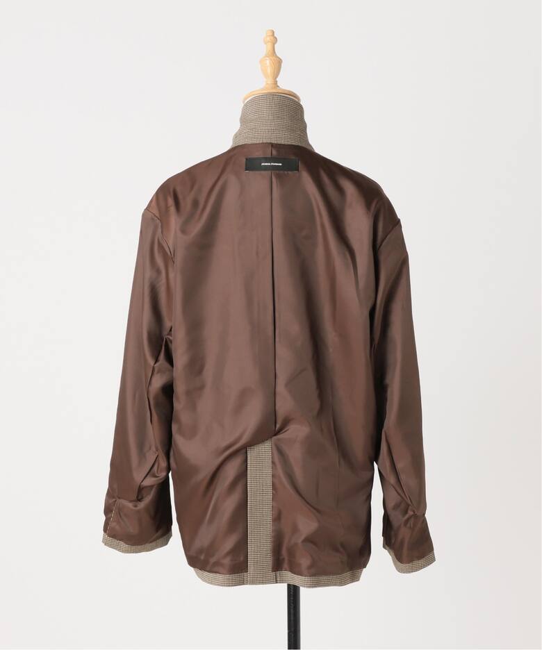 T/R チェックオーバージャケット（テーラードジャケット）｜JOURNAL  