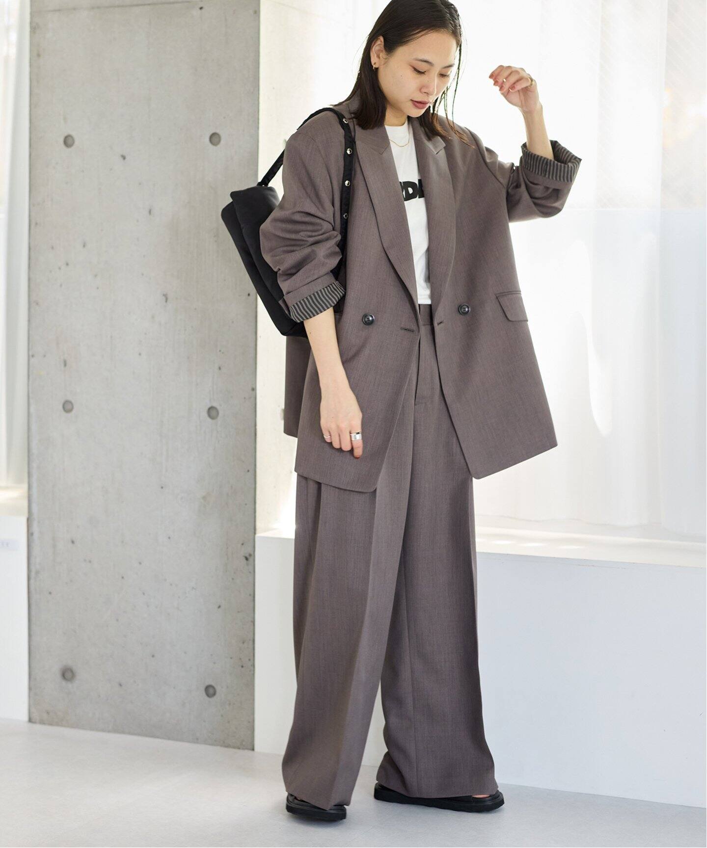 ドライツイルビッグジャケット（テーラードジャケット）｜JOURNAL  