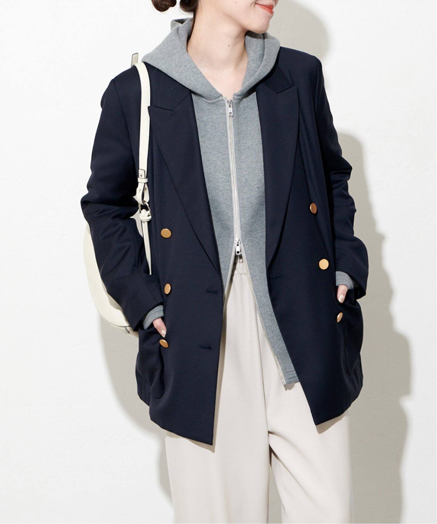 追加》ダブルフロントジャケット（テーラードジャケット）｜JOURNAL  