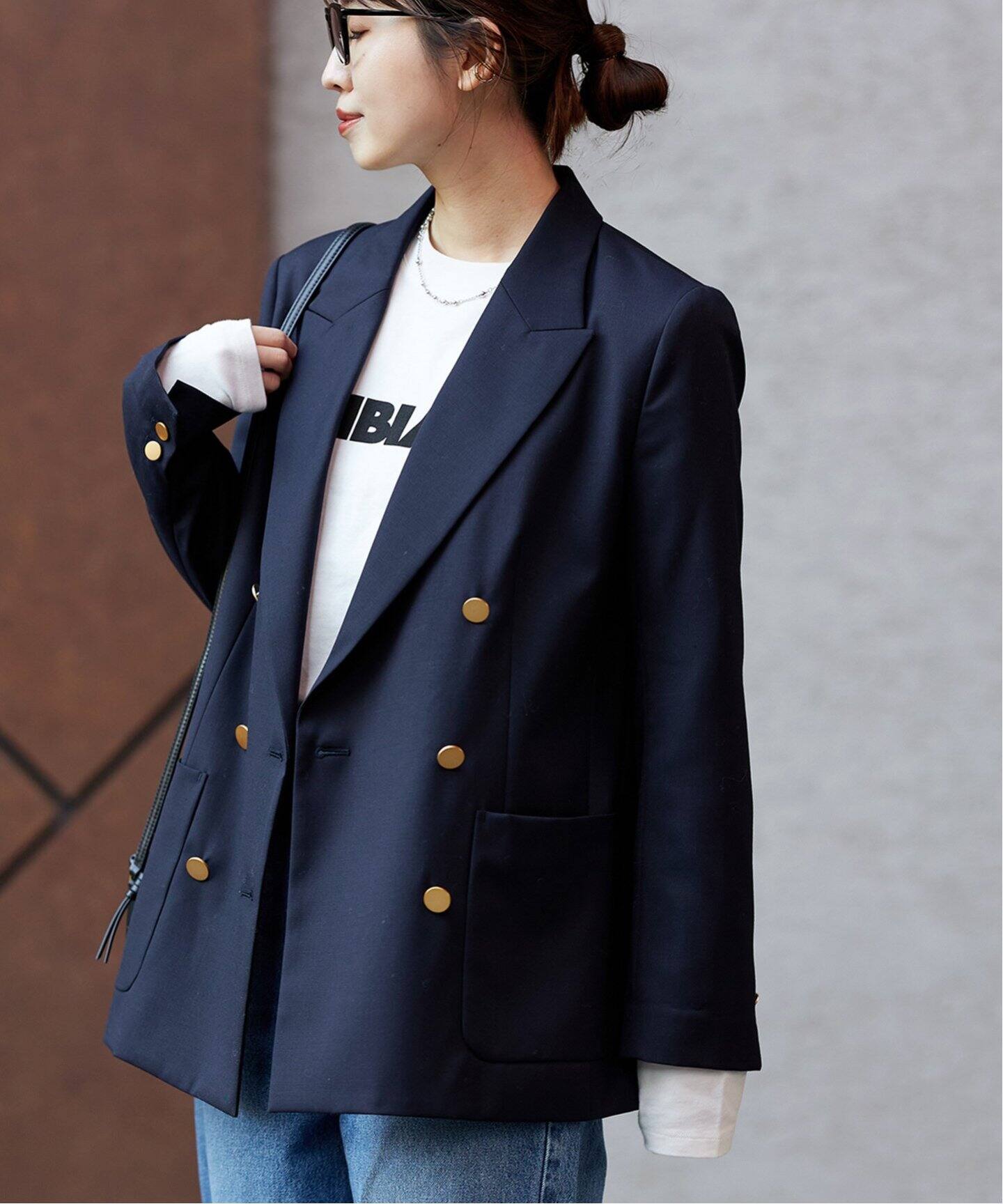 追加2》ダブルフロントジャケット（テーラードジャケット）｜JOURNAL 