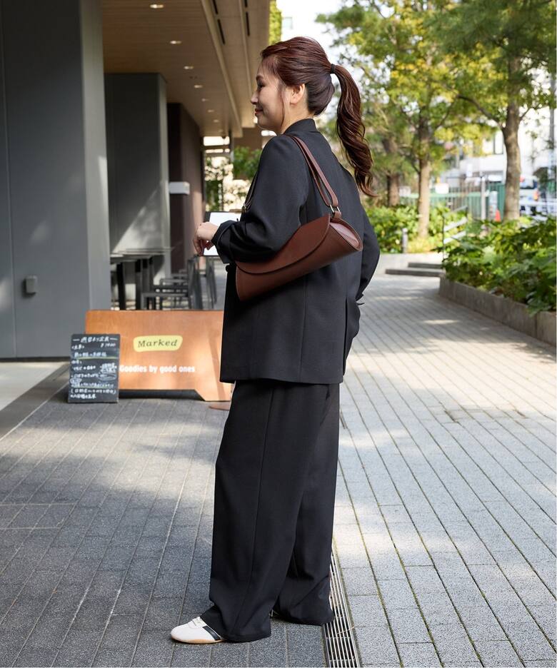 追加4》ウールライクストレッチジャケット（テーラードジャケット  