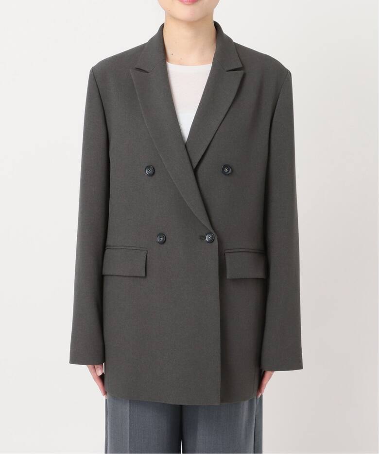 追加4》ウールライクストレッチジャケット（テーラードジャケット  