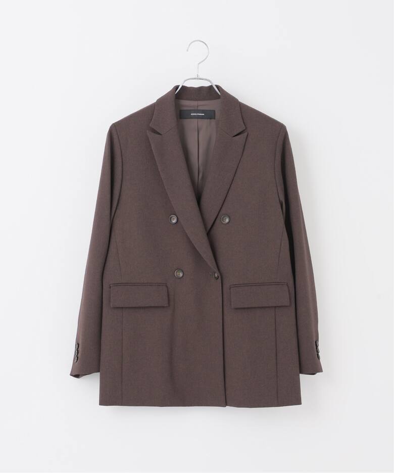 追加4》ウールライクストレッチジャケット（テーラードジャケット  