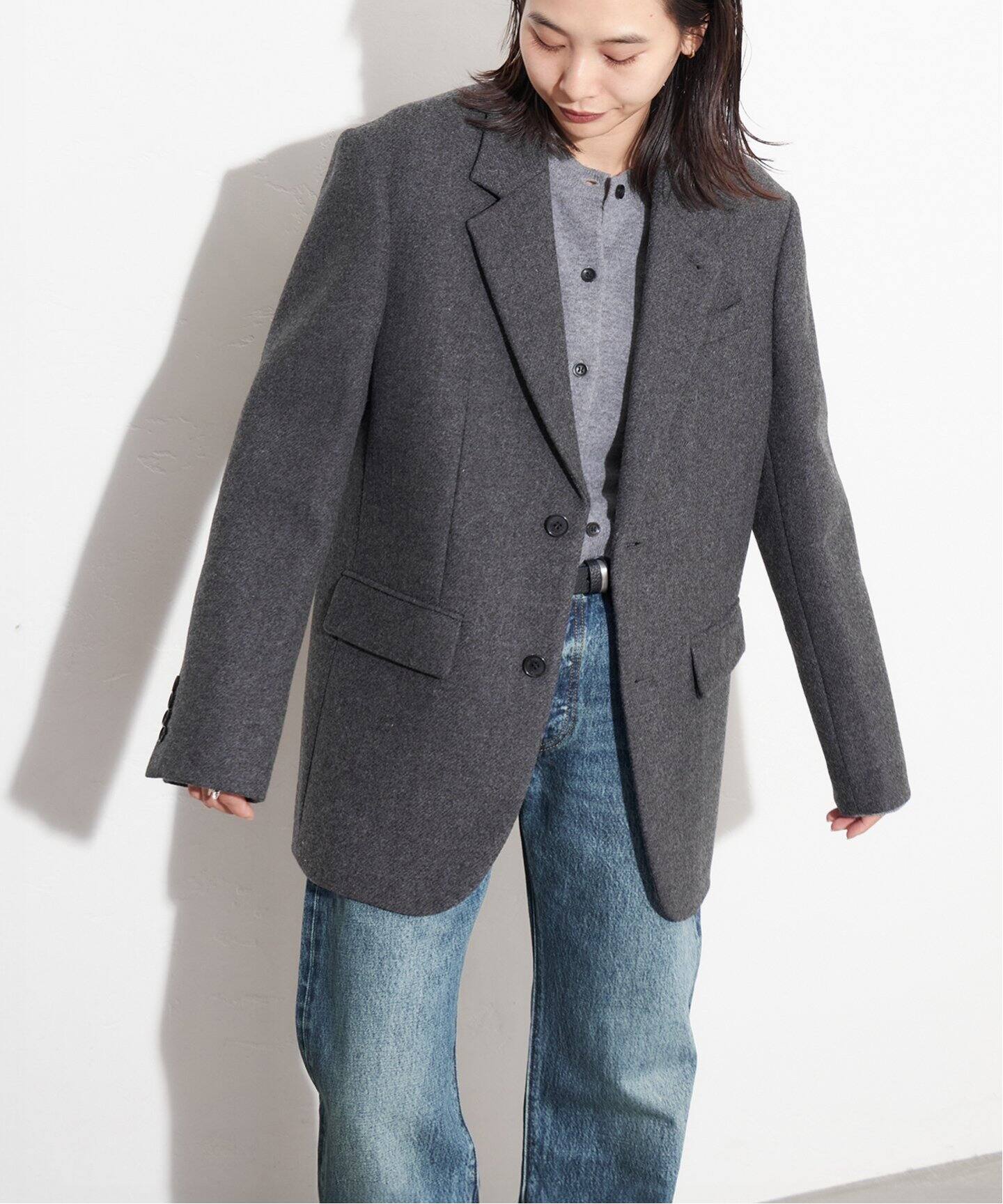 DUNST/ダンスト】 UNISEX CLASSIC 2BUTTON BLAZER UDJA4C107（その他 