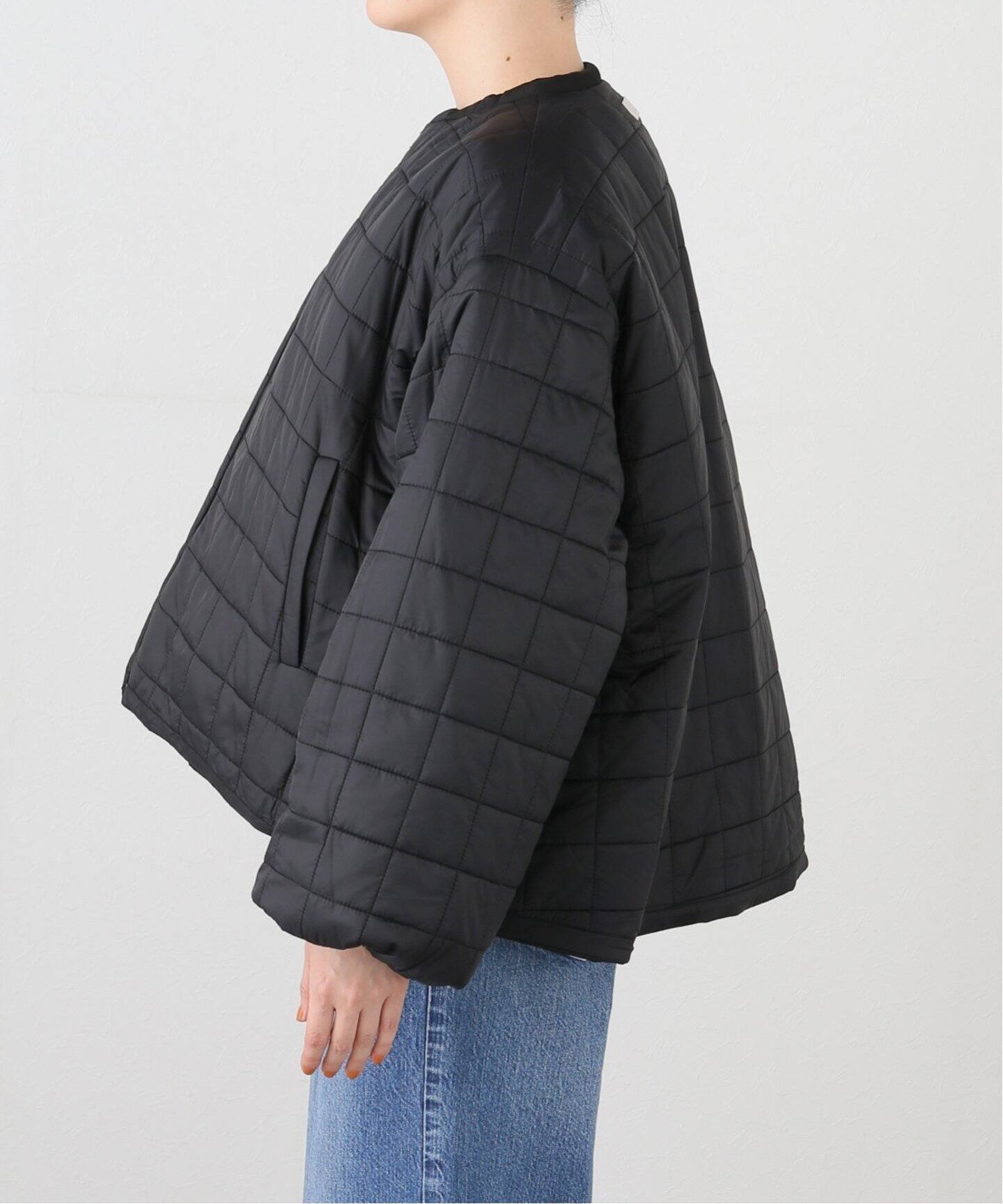 AMOMENTO / アモーメント】REVERSIBLE SHIRRING JUMPER AM24FWW06JP 