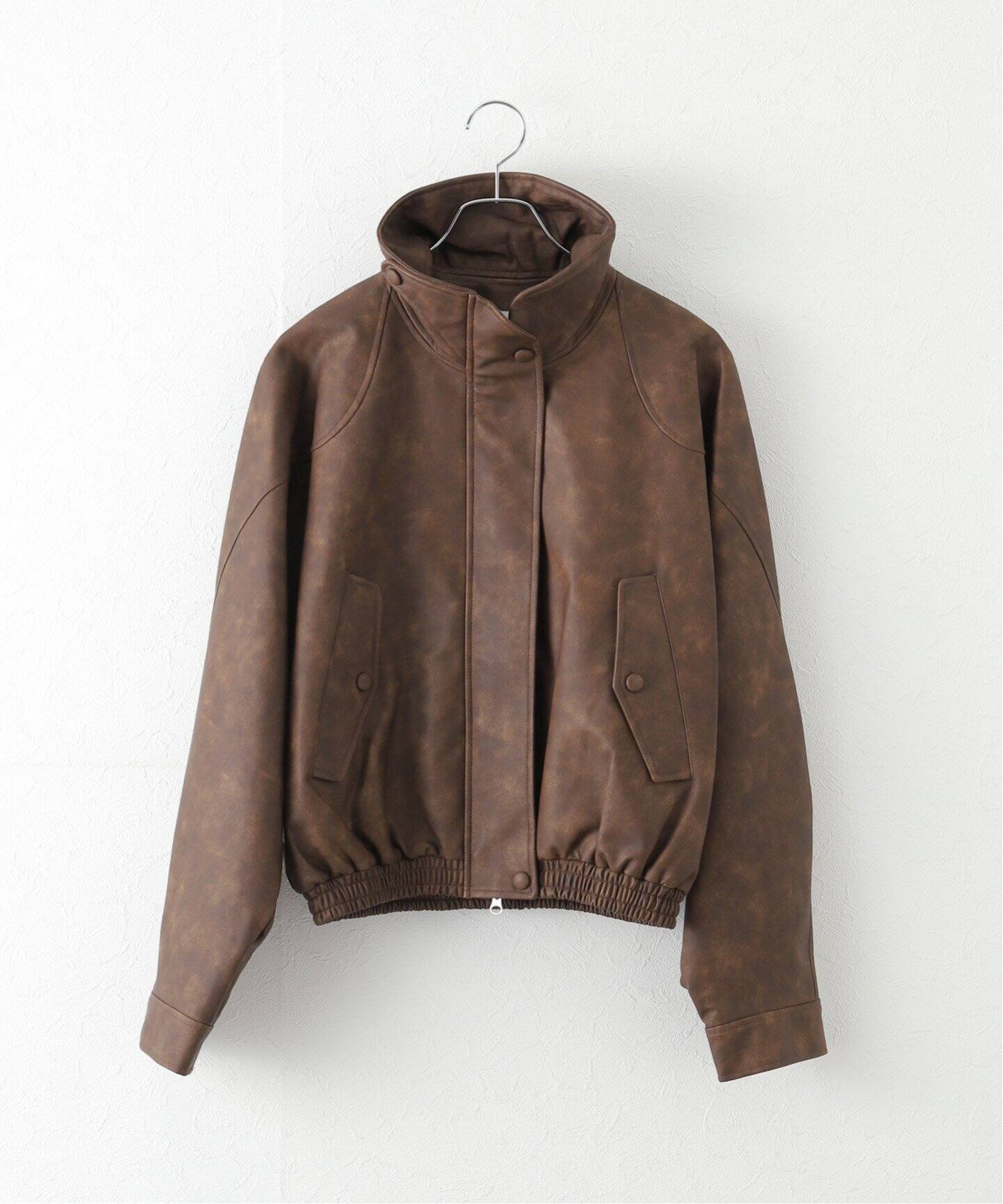 LOW CLASSIC/ロウ・クラシック】 PIGMENT WASHED LEATHER SHORT 