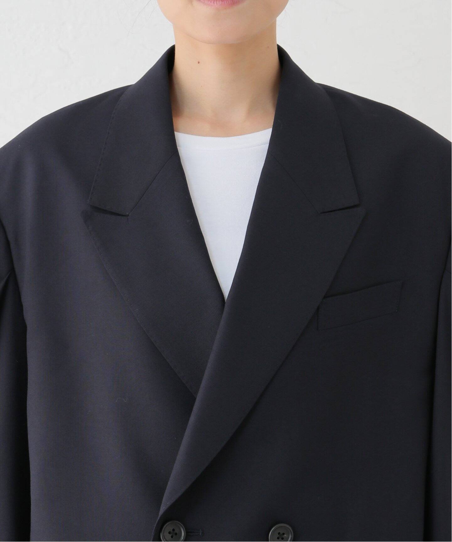 HOLIDAY/ホリデイ】 WOOL PUFF DOUBLE BREASTED JACKET（その他 