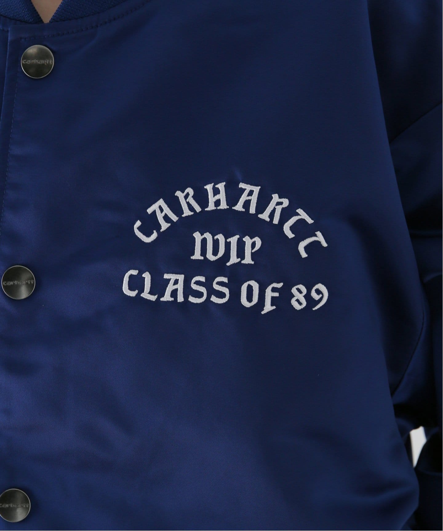 Carhartt クラスオブ89 ボンバージャケット XL ネイビー CARHARTT WIP】CLASS OF 89 BOMBER JACKET I032993（スタジャン