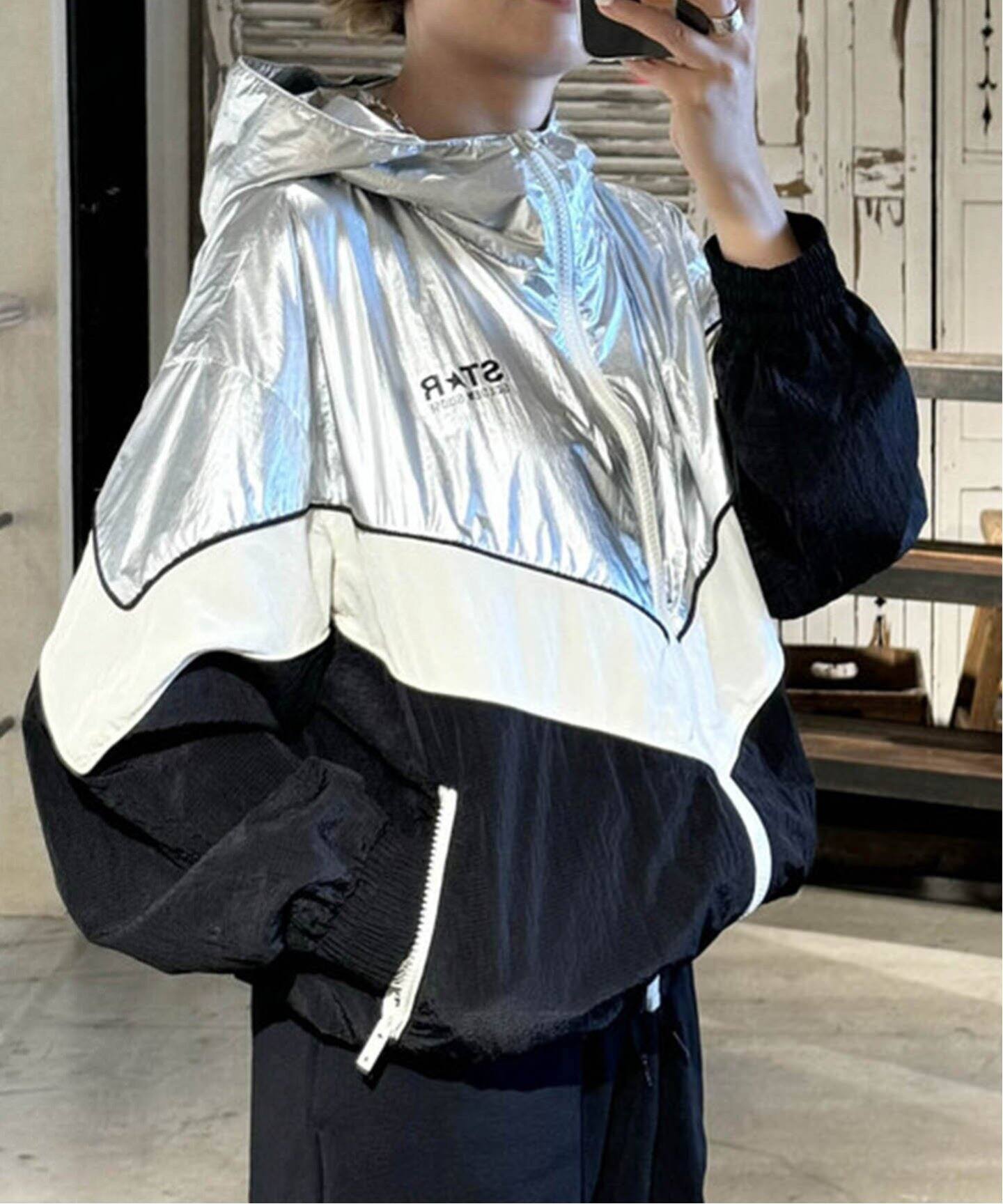 GOLDEN GOOSE/ゴールデングース】 PATCHWORK WINDBREAKER（その他 