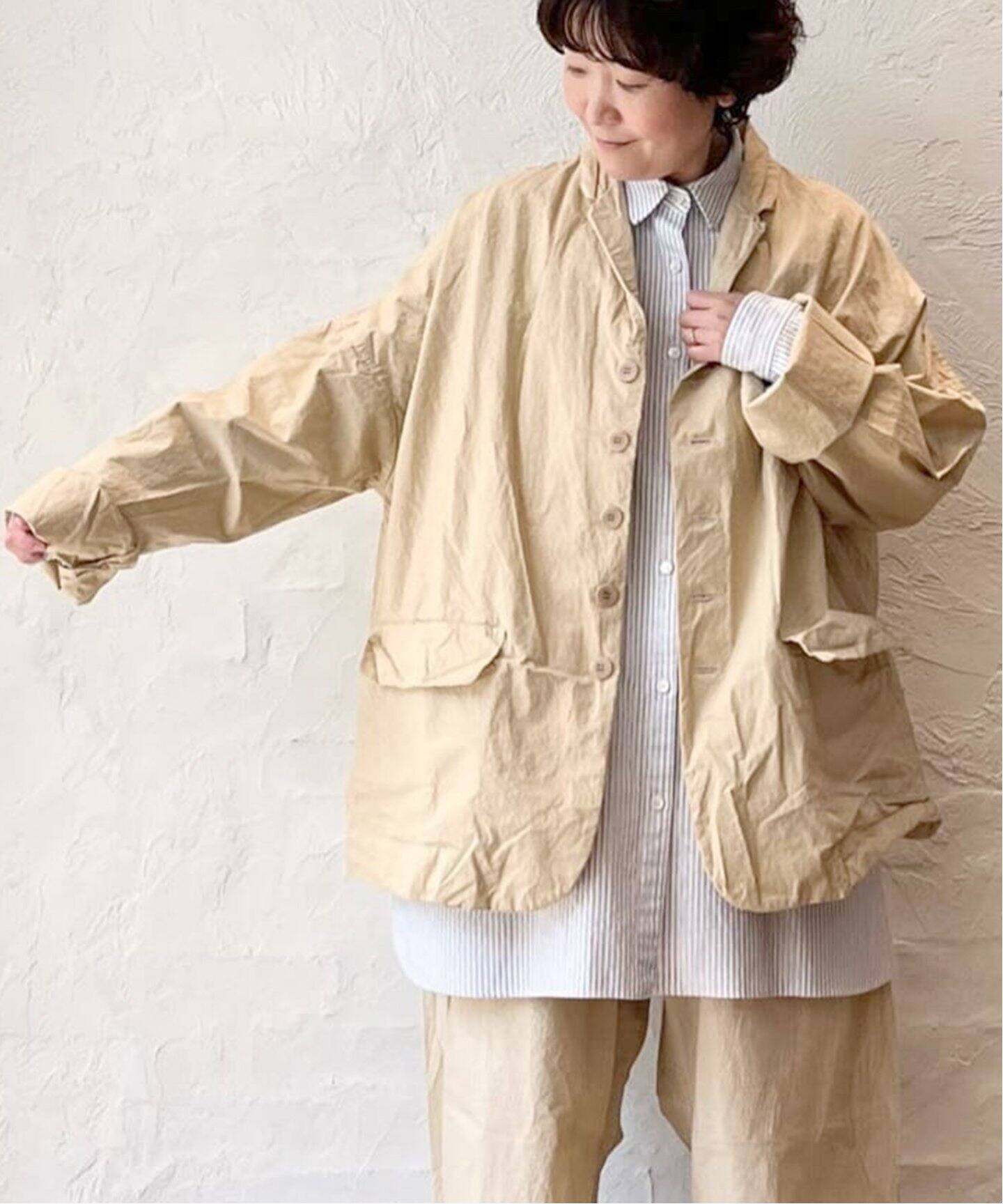 美品ファミリア110㎝コート/ジャケット 好し 