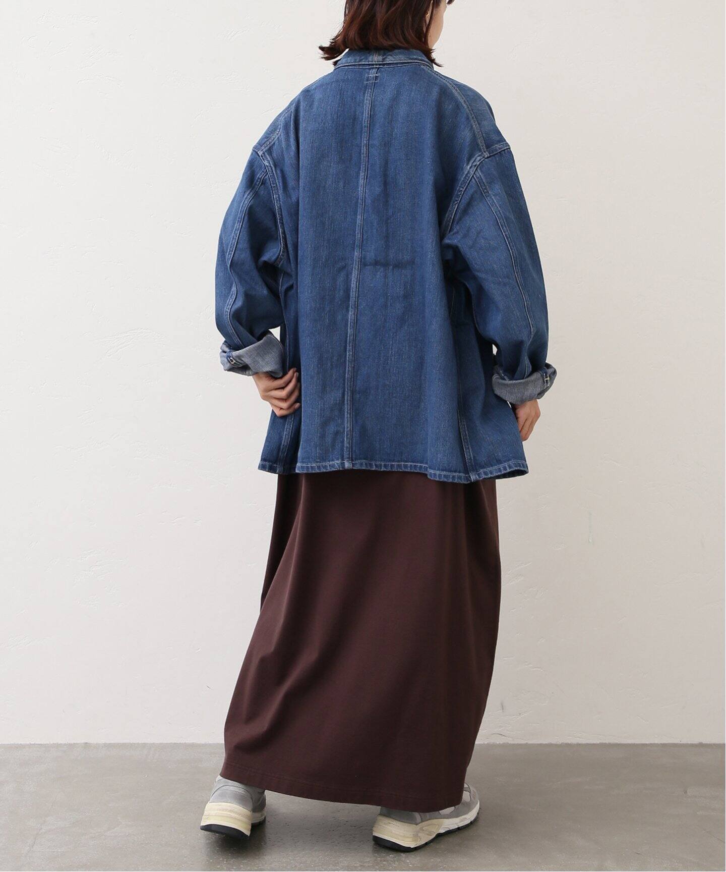 chimala/チマラ】for luxe UNISEX DENIM COVERALL（デニムジャケット  
