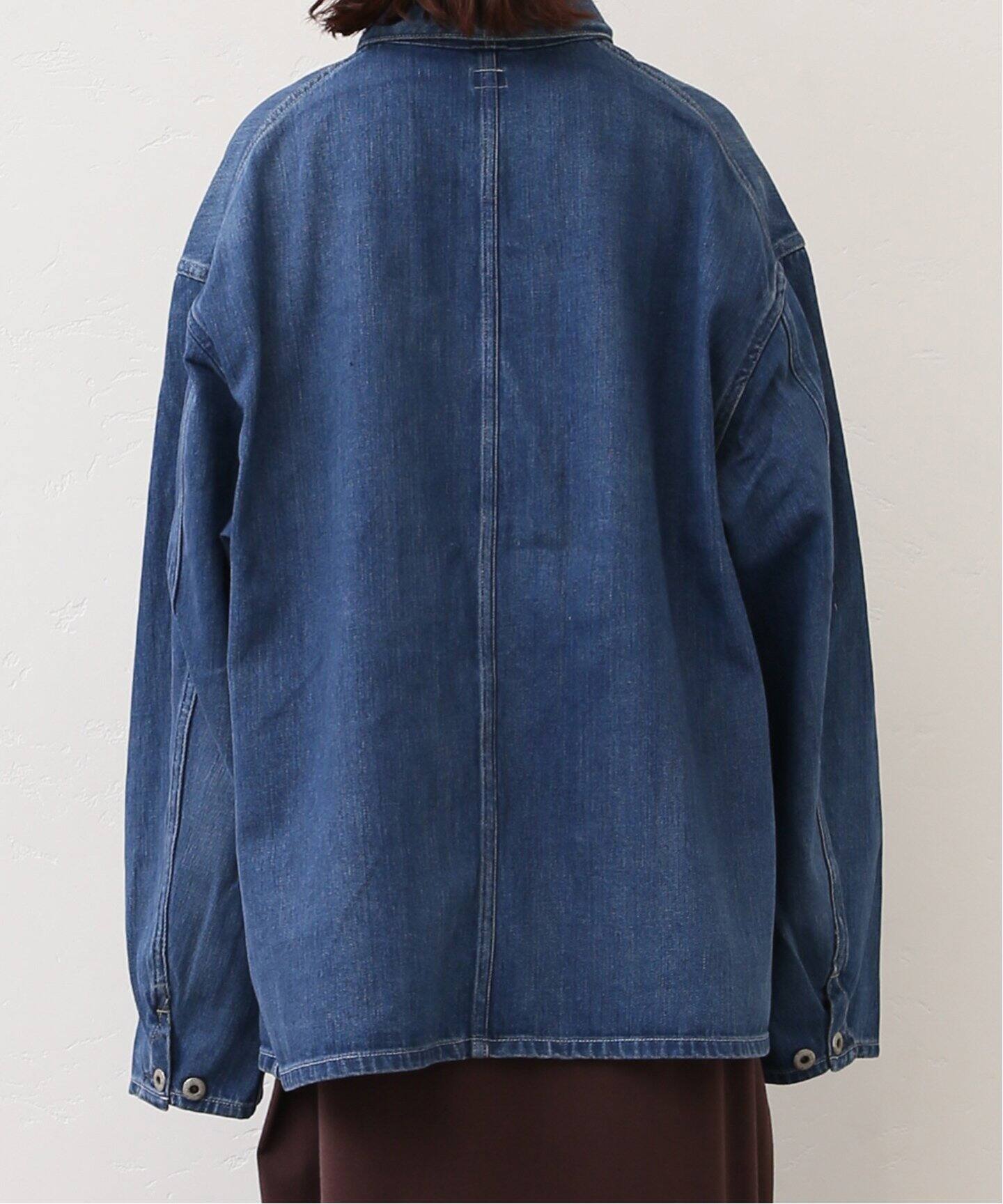 chimala/チマラ】for luxe UNISEX DENIM COVERALL（デニムジャケット 