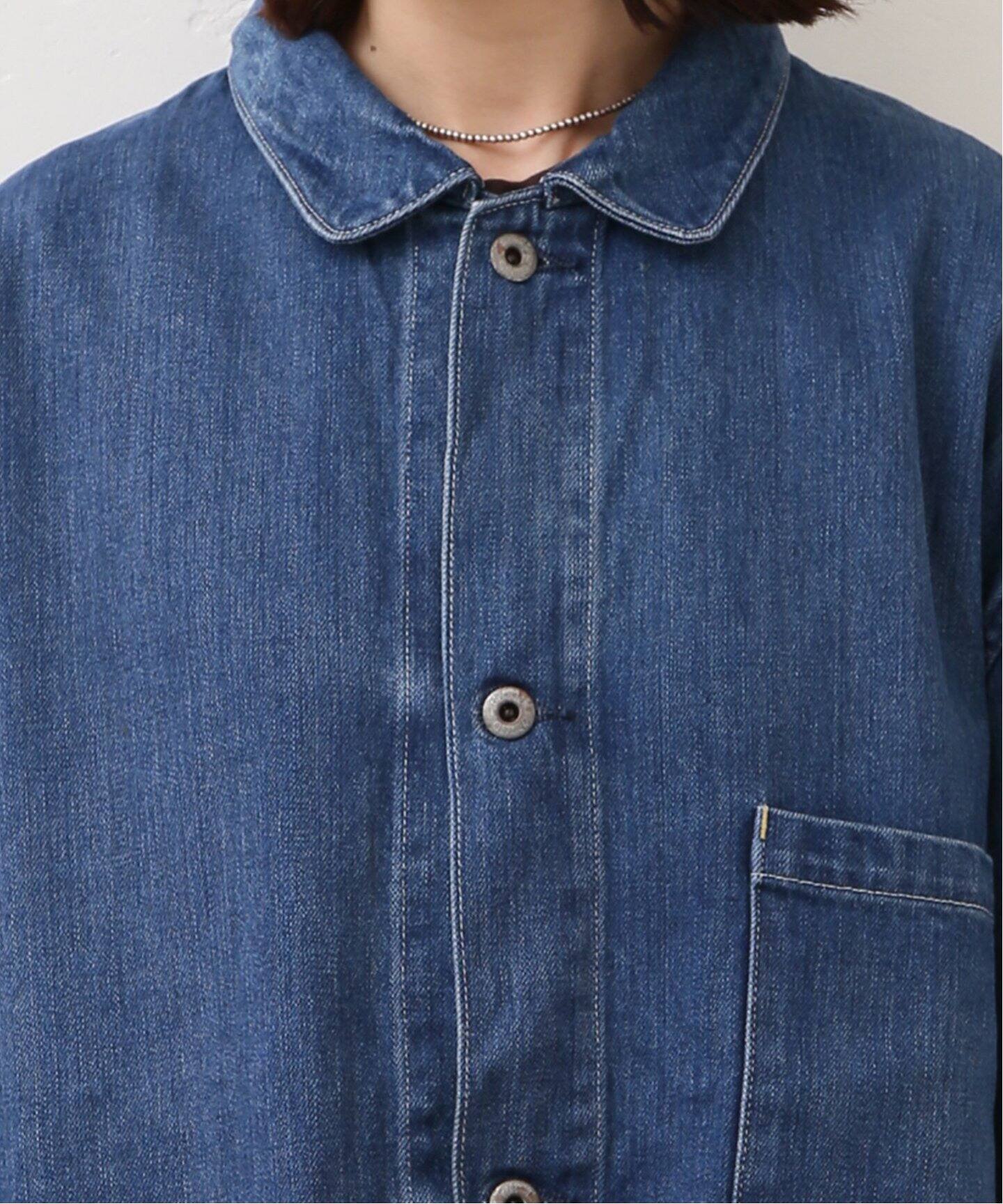 chimala/チマラ】for luxe UNISEX DENIM COVERALL（デニムジャケット 