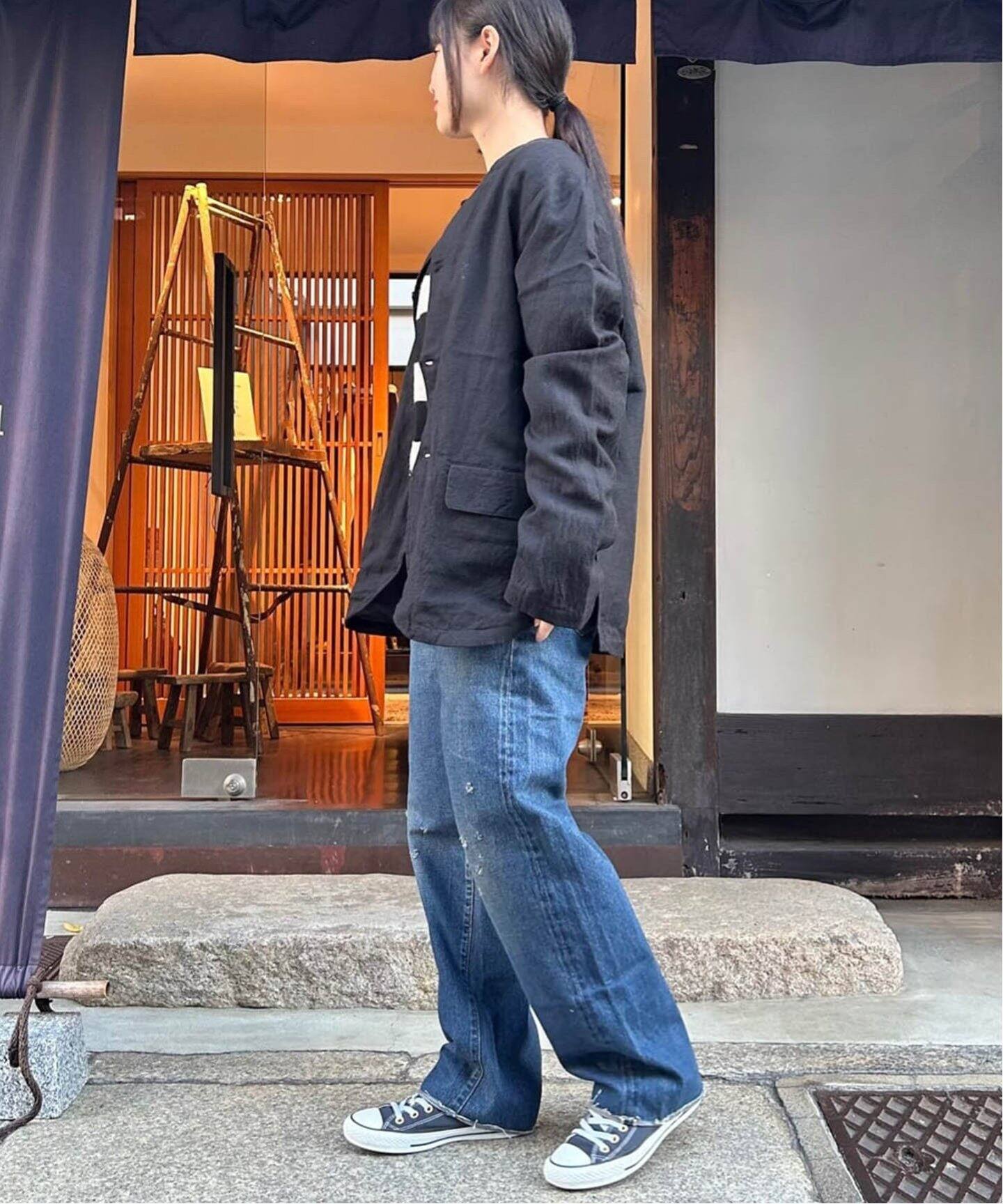 VAS-Y LENTEMENT/ヴァジーラントマン】 MENS SIDE VENTS JACKET（ノー 