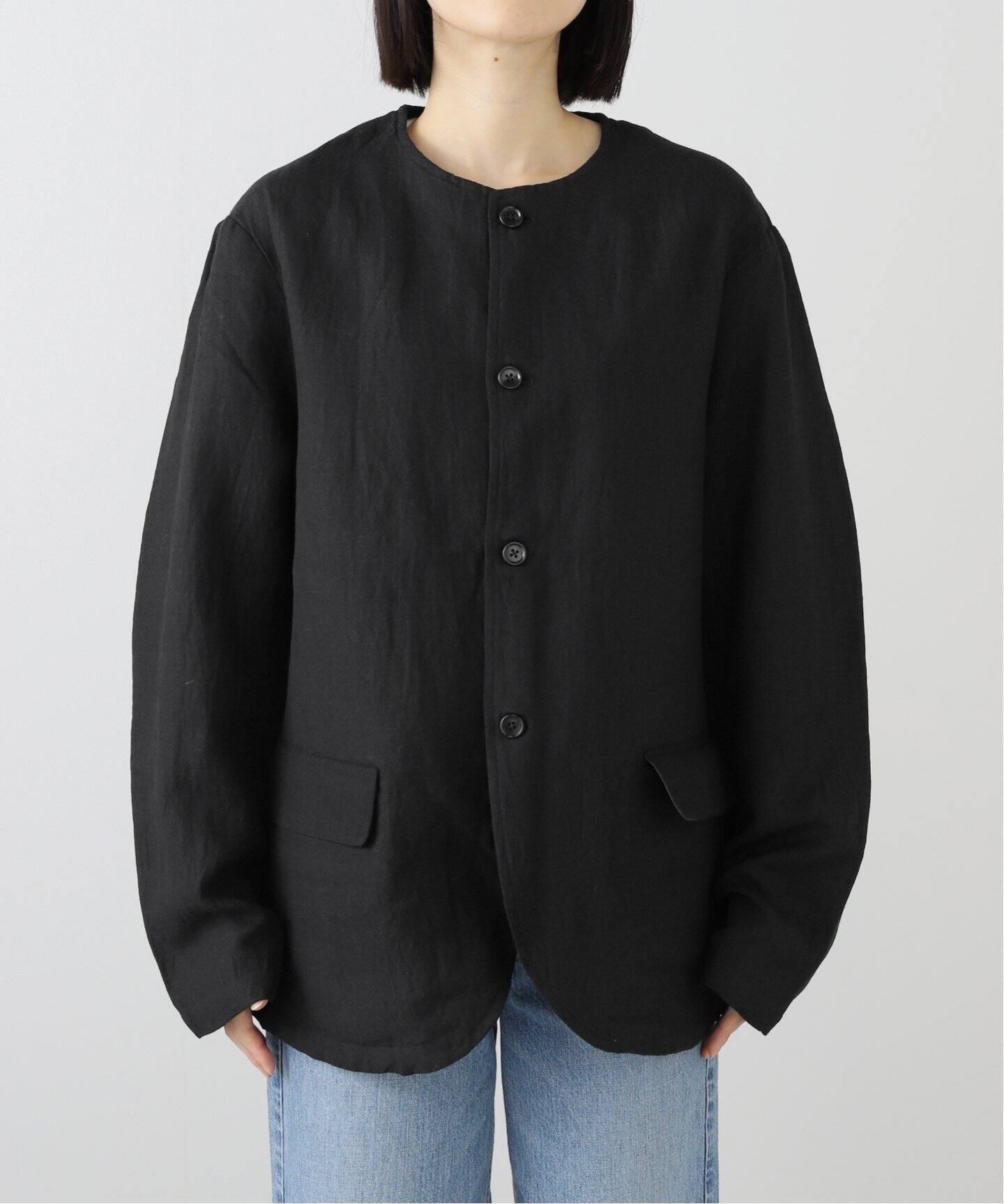 VAS-Y LENTEMENT/ヴァジーラントマン】 MENS SIDE VENTS JACKET（ノー  