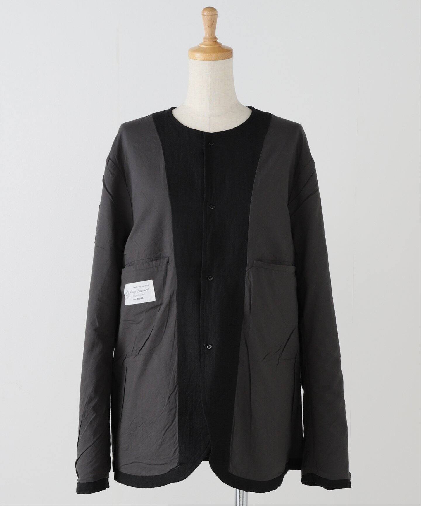 VAS-Y LENTEMENT/ヴァジーラントマン】 MENS SIDE VENTS JACKET（ノー 