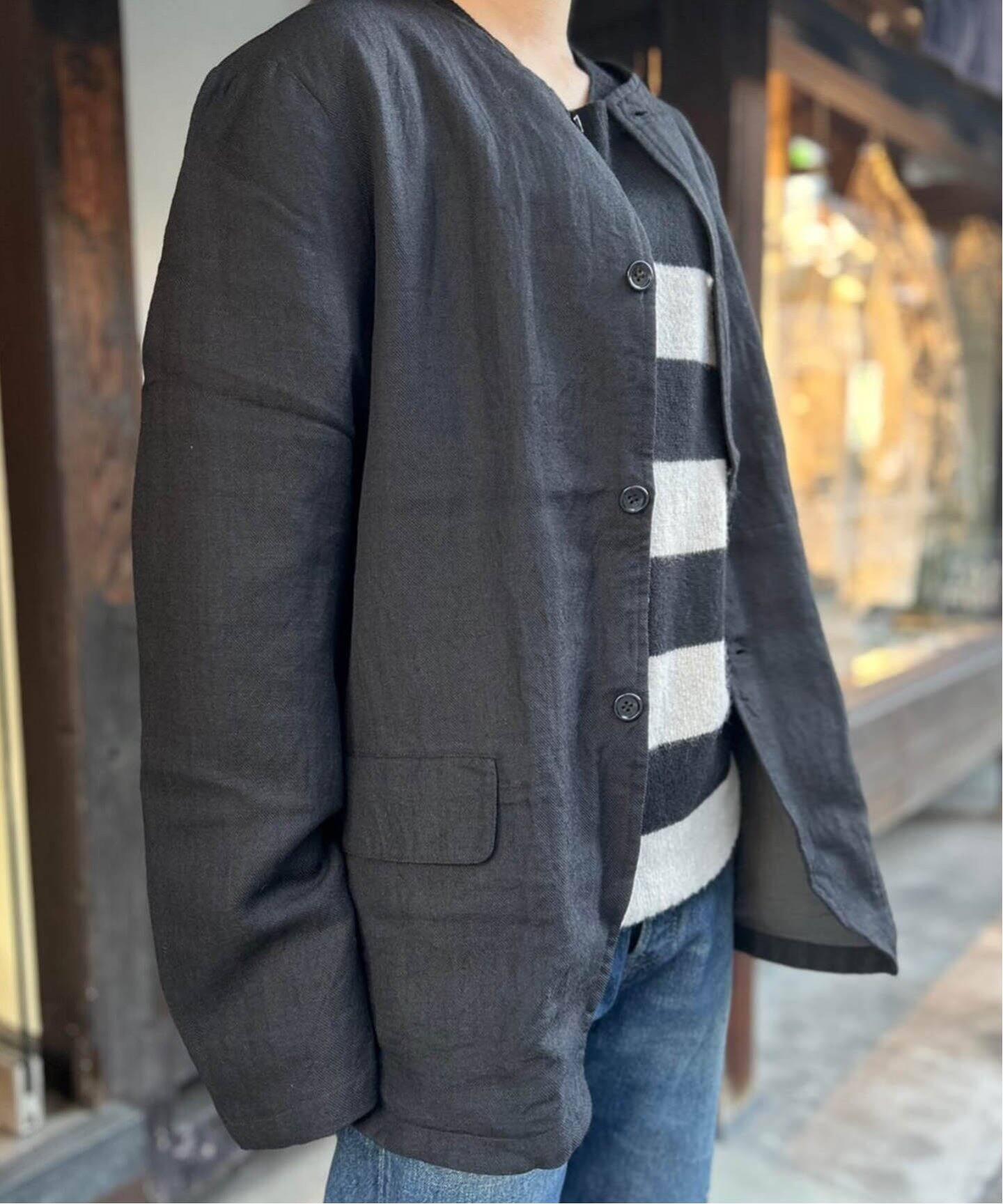 VAS-Y LENTEMENT/ヴァジーラントマン】 MENS SIDE VENTS JACKET（ノー 
