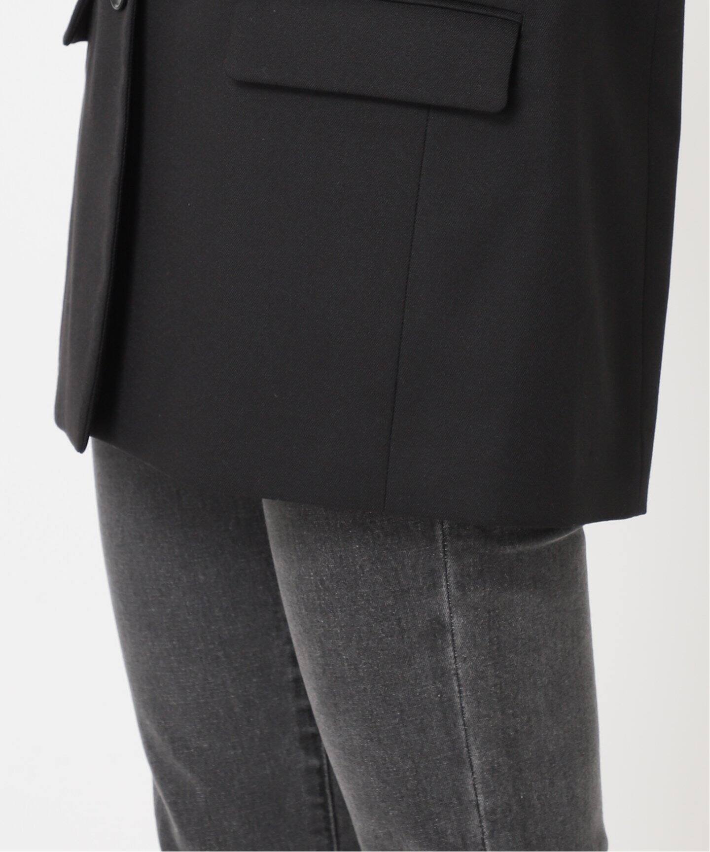 シングルブレストテーラードジャケット（テーラードジャケット