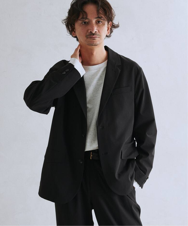 UNIFORM” ナイロン4WAYストレッチ 2Bジャケット（テーラードジャケット 