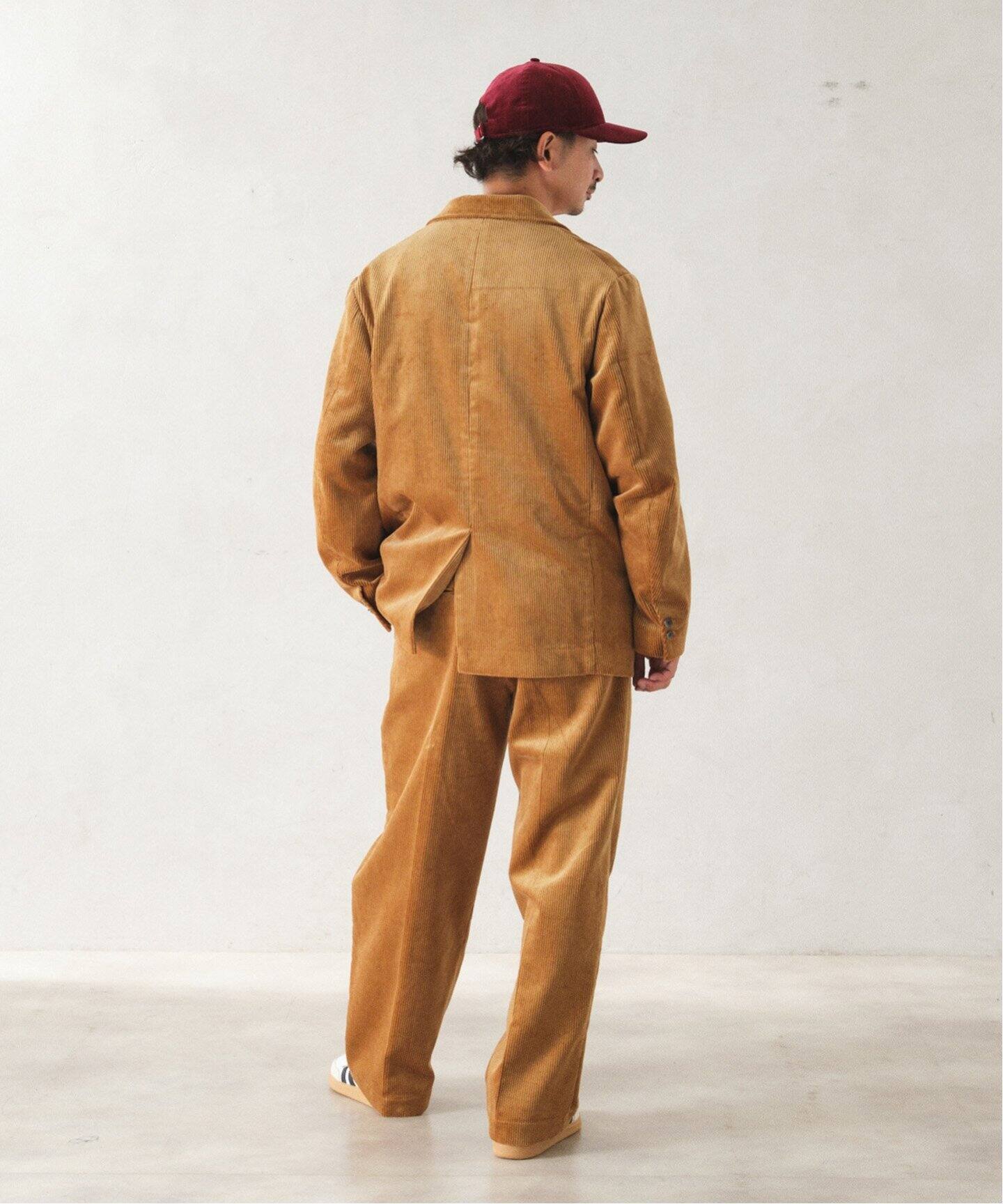 Brisbane moss 8W コーデュロイ ダブルジャケット（テーラード  