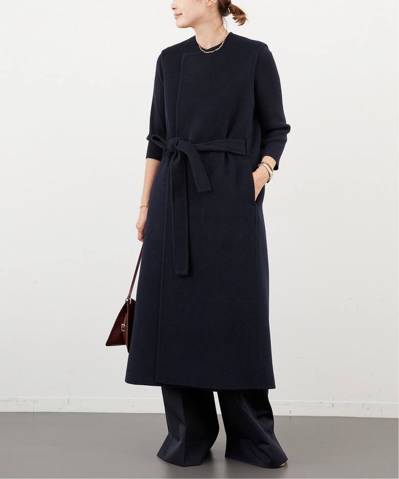 ウールアンゴラ ロングベスト（その他ブルゾン／アウター）｜Deuxieme  