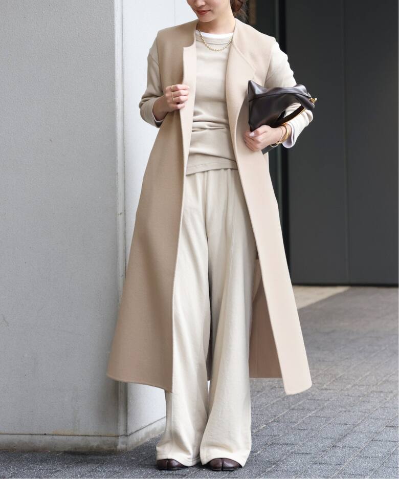 ウールアンゴラ ロングベスト（その他ブルゾン／アウター）｜Deuxieme  