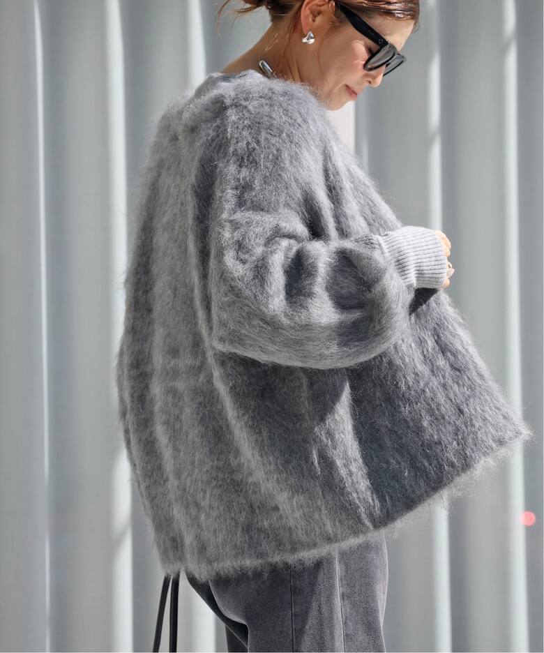 PORTMIX クルーネック カーディガン（カーディガン）｜Deuxieme Classe  