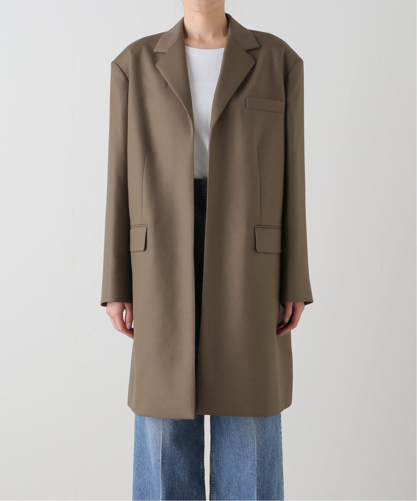 GABARDINE chill ジャケット（チェスターコート）｜Deuxieme Classe 
