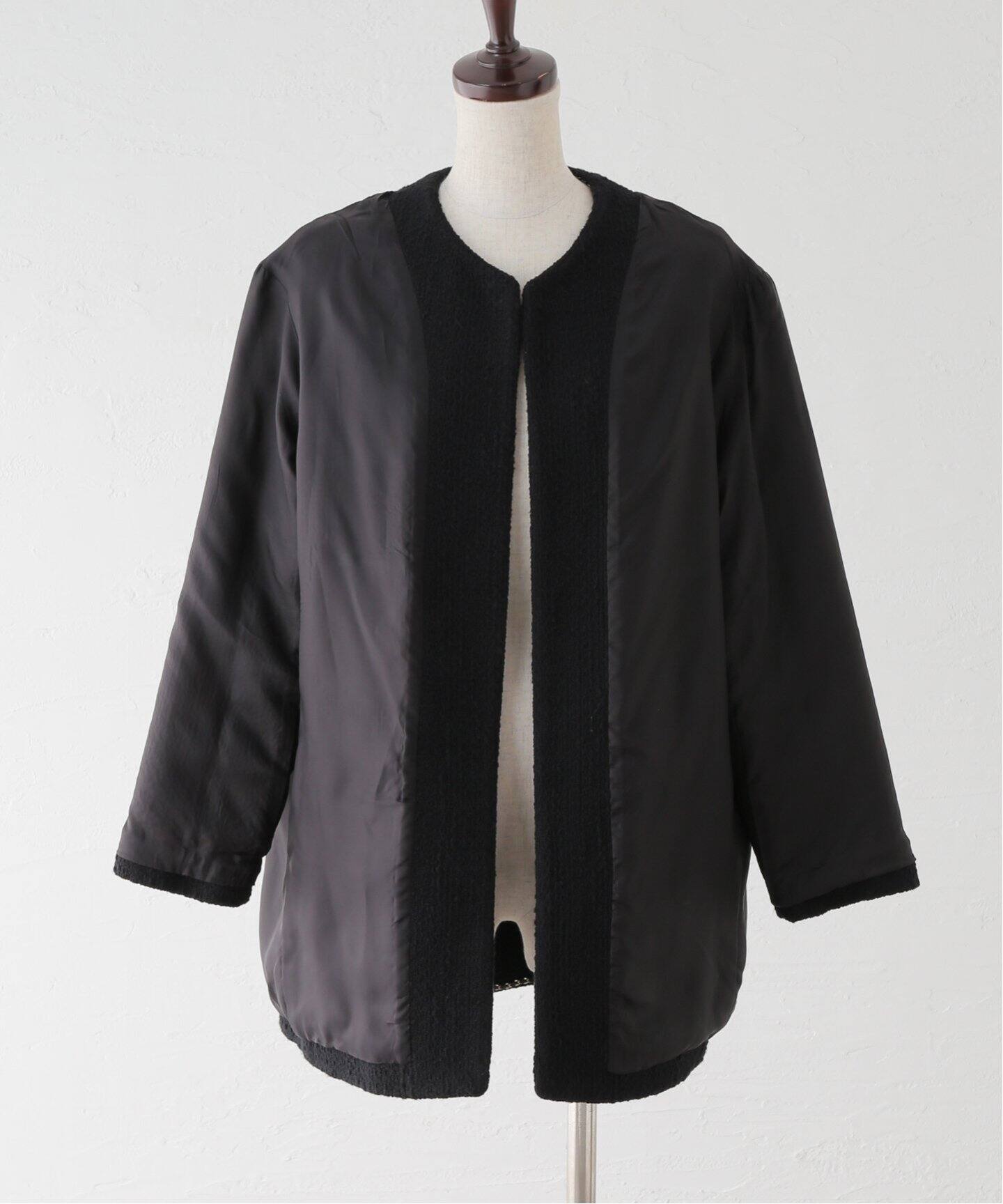 chain ツイード ジャケット（ノーカラージャケット）｜Deuxieme Classe  