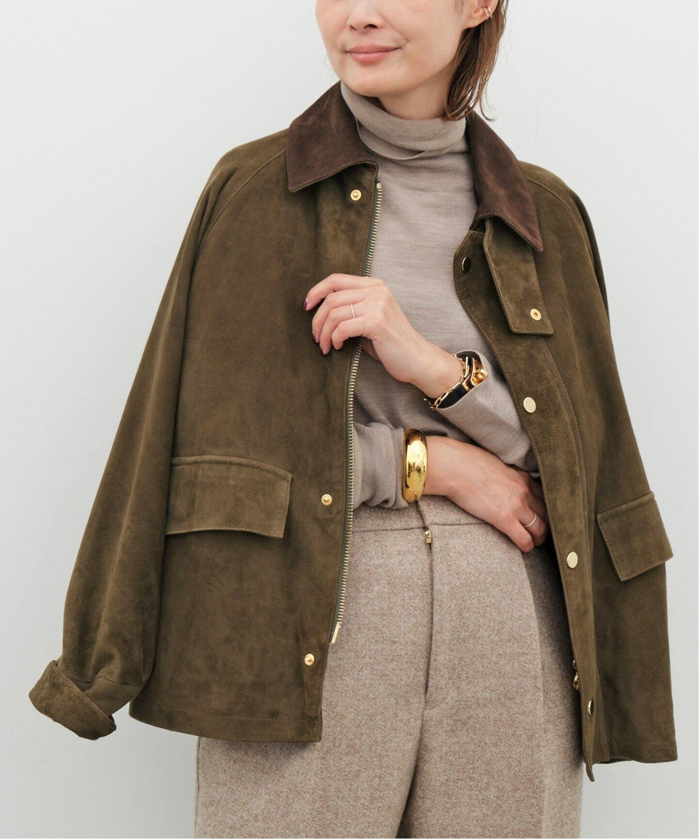 Fishing Jacket（レザージャケット）｜Deuxieme Classe  