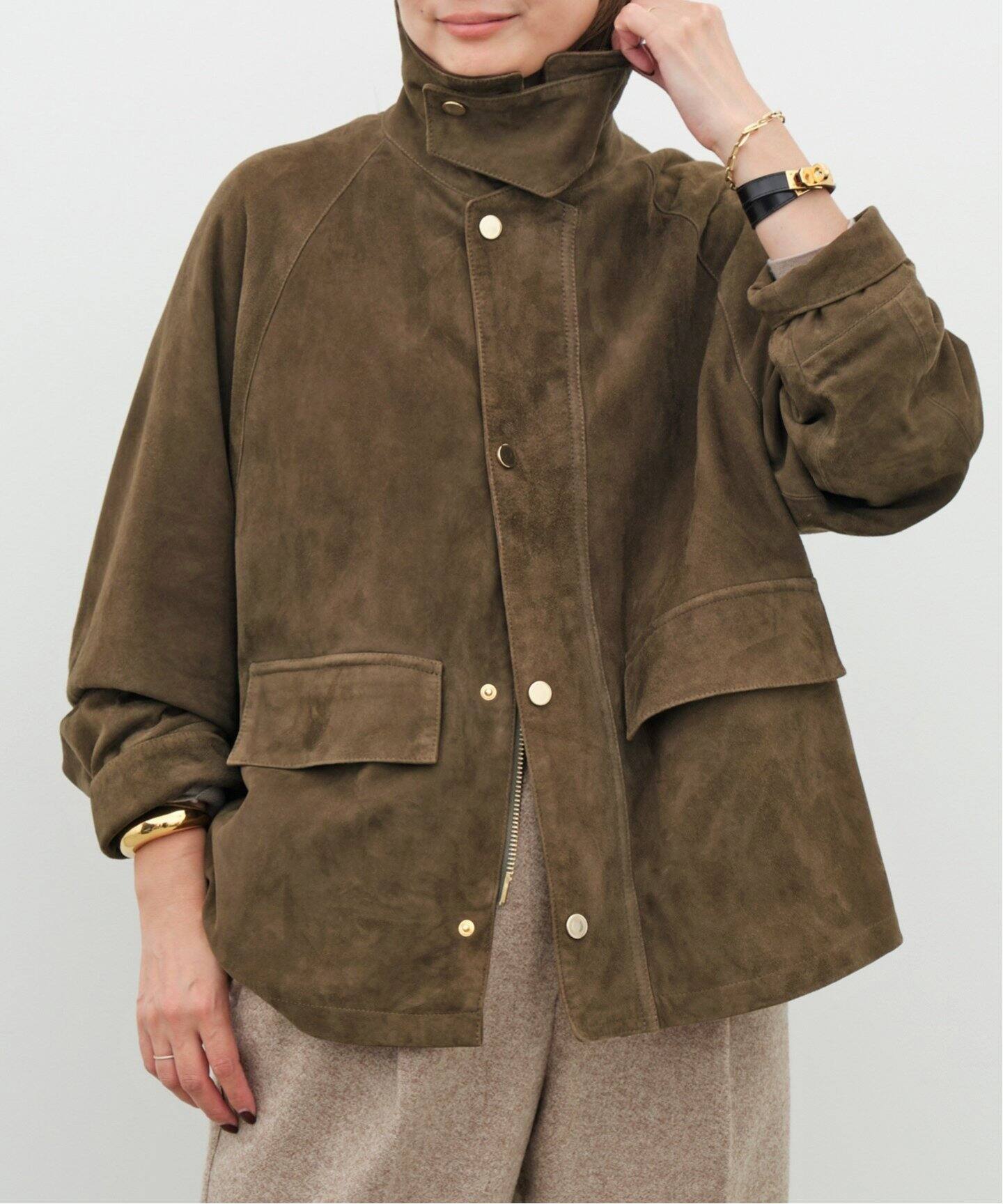 Fishing Jacket（レザージャケット）｜Deuxieme Classe  