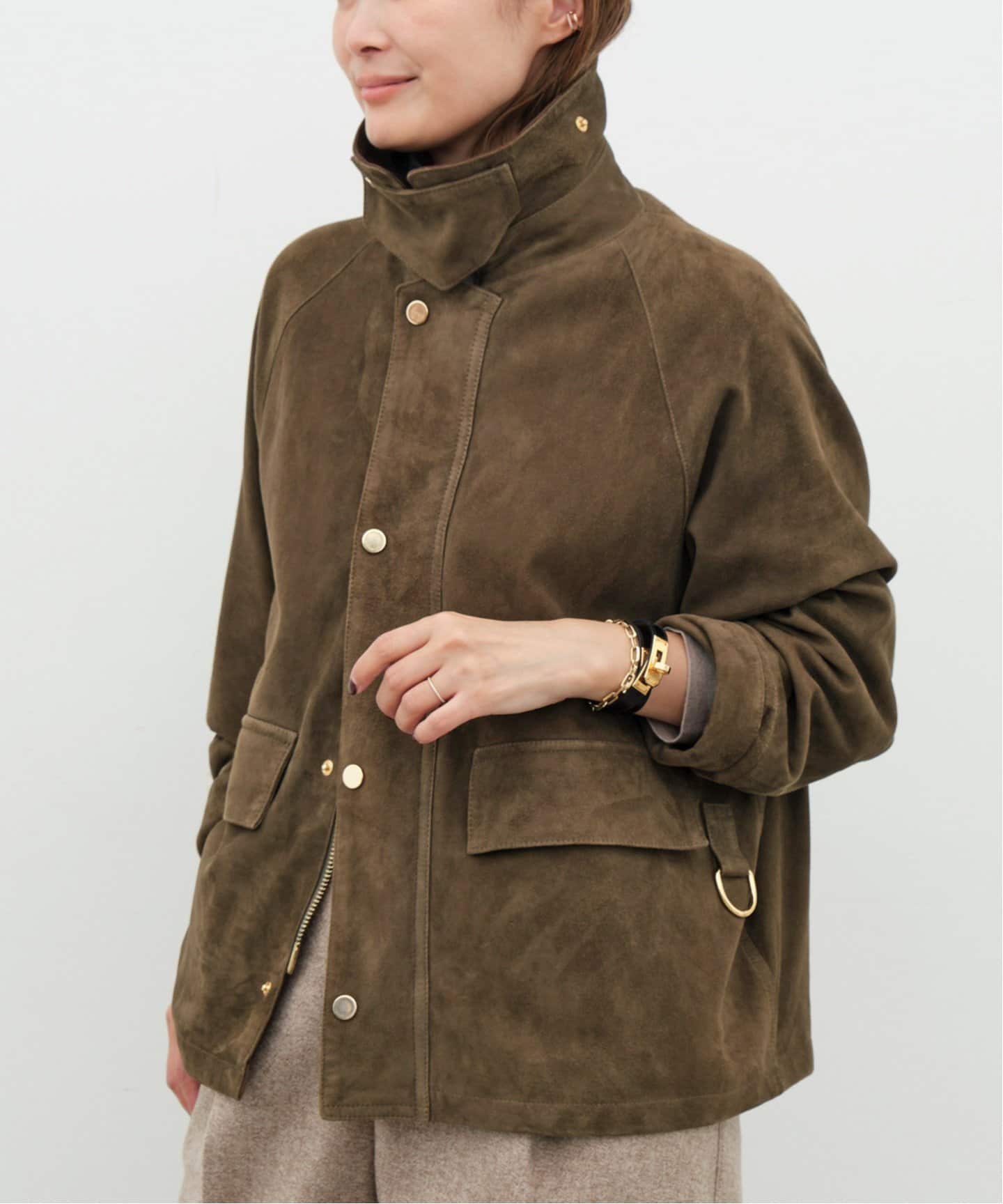 Fishing Jacket（レザージャケット）｜Deuxieme Classe