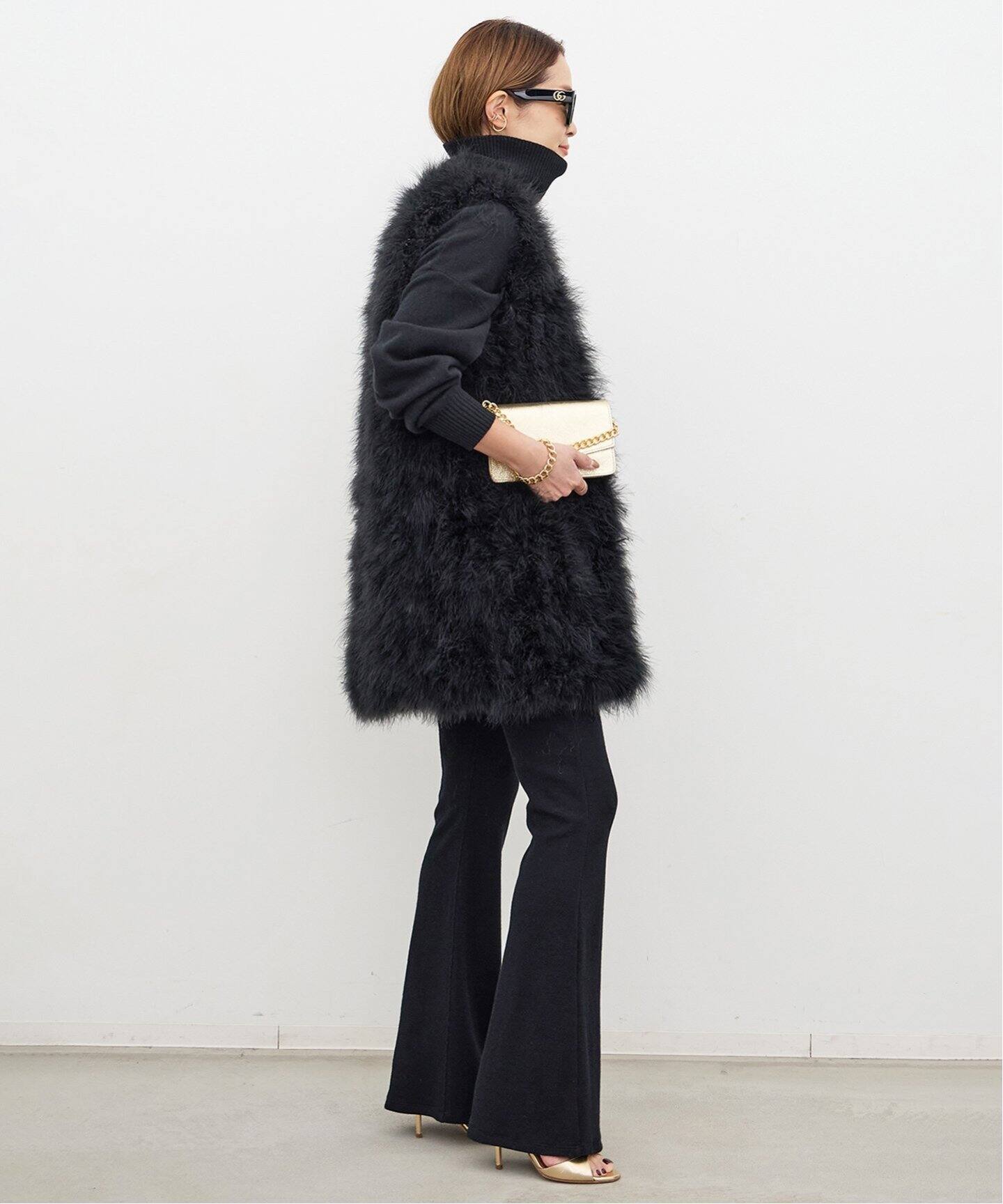 YVES SALOMON / イヴ サロモン】YVES SALOMON GILET（ベスト  