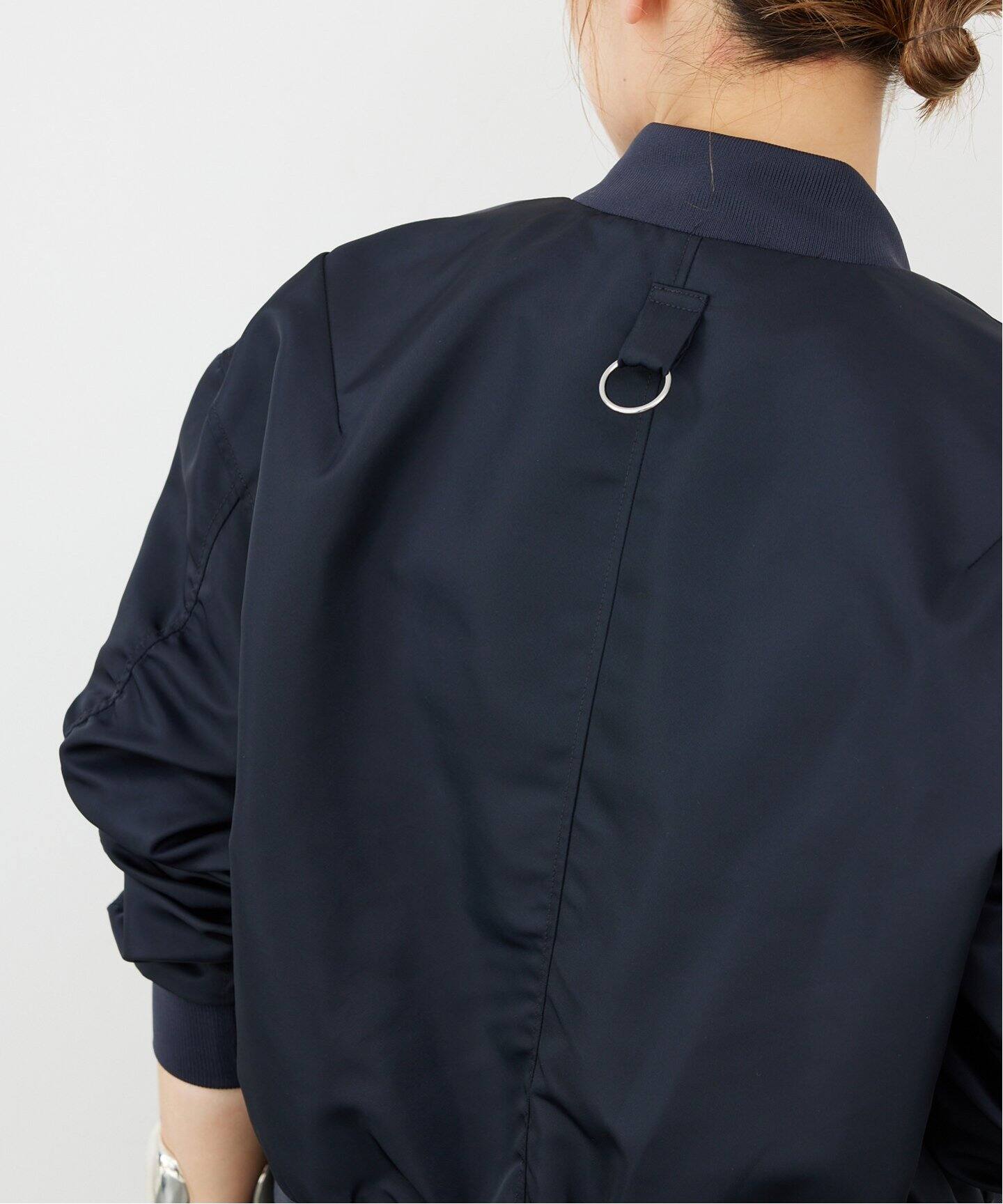 TIBI/ティビ】 NYLON CROPPED BOMBER ブルゾン（ナイロンジャケット 