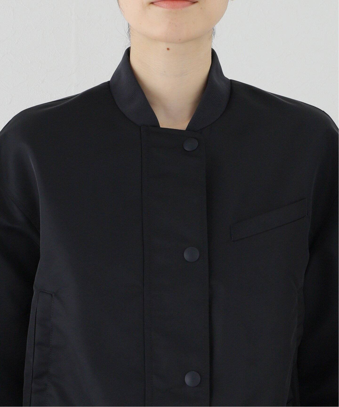 TIBI/ティビ】 NYLON CROPPED BOMBER ブルゾン（ナイロンジャケット 