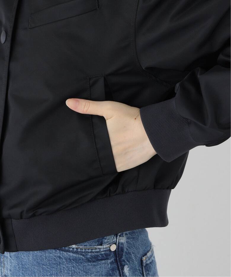 TIBI/ティビ】 NYLON CROPPED BOMBER ブルゾン（ナイロンジャケット 